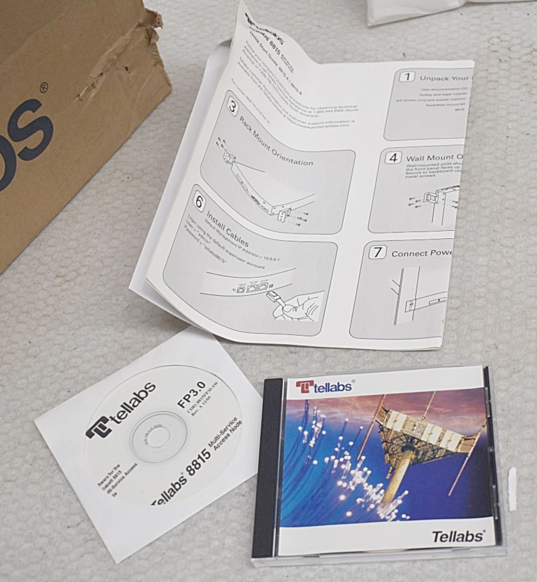 1 x TELLABS 8815 Multi-Service Access Node - Includes PSU, Manual & Software - Guide Price £1, - Image 4 of 9