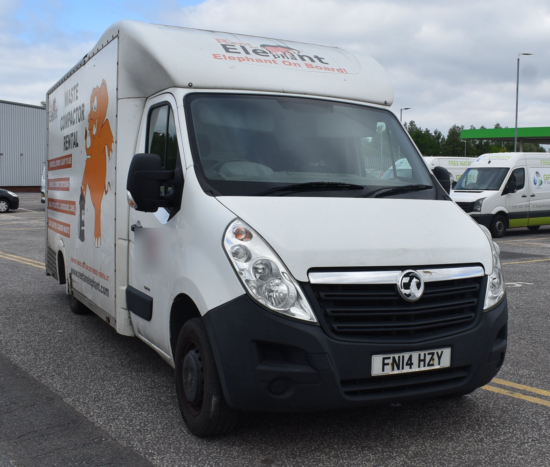 1 x Vauxhall Movano Box Van With Tail lift - 14 Plate - Includes 2 Keys - CL011 - Location: - Image 4 of 83