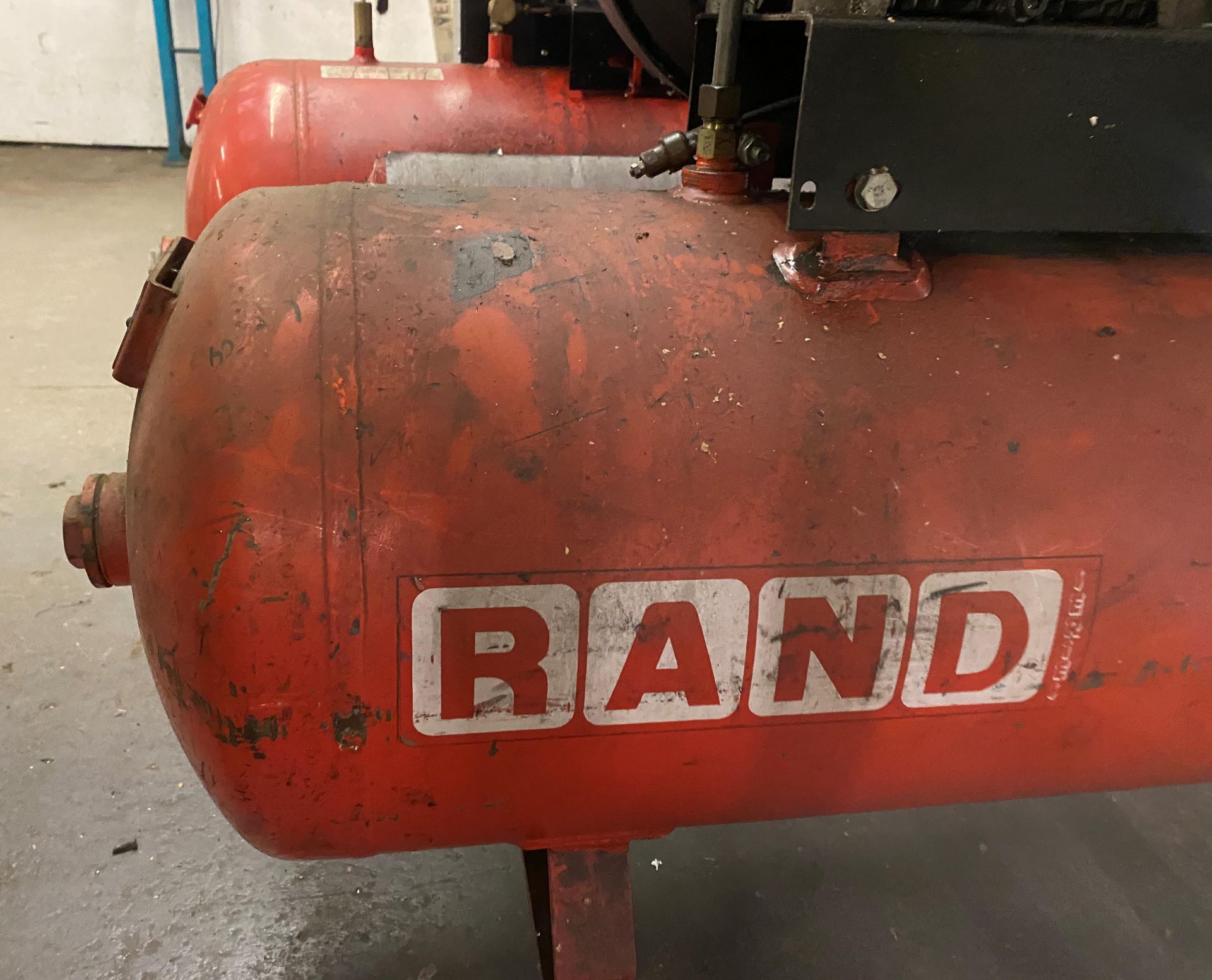 1 x Large Freestanding Compressor By Rand With 150 Litre Receiver - Ref: C2C038 - CL789 - - Image 4 of 4