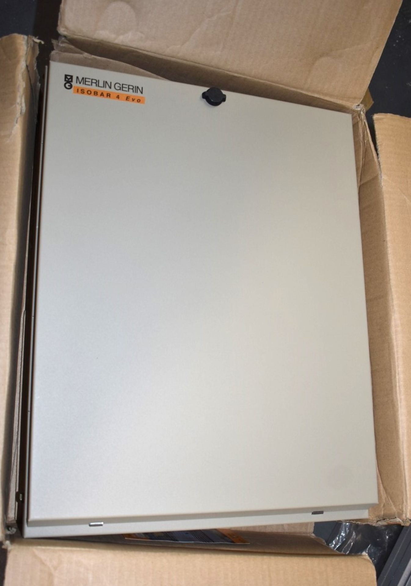 1 x Merlin Gerin Isobar 4 Evo Metal Clad MCB Distribution Board - Type: MGA23N - Unused Boxed Stock