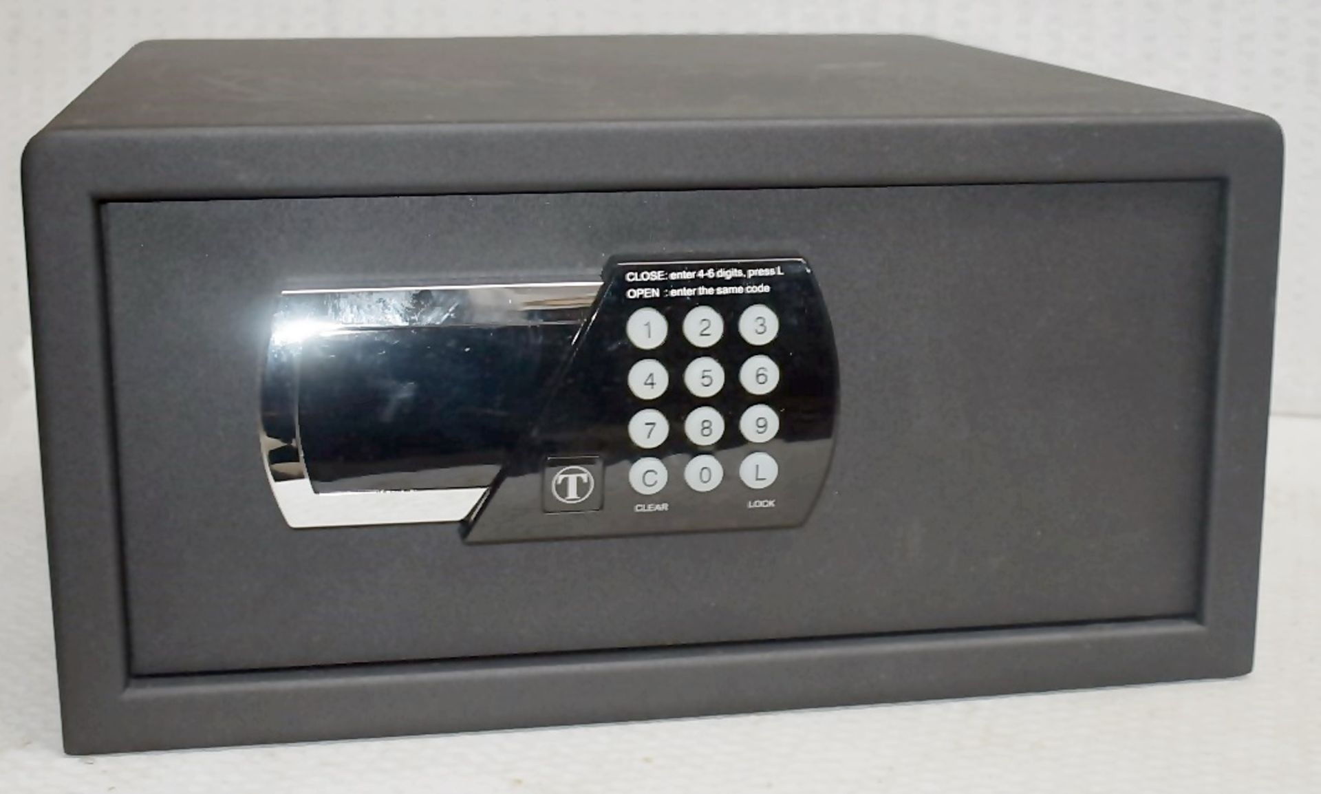 1 x Countertop Safe / Safety Deposit Box With Keypad - Ref: DS7596 ALT WH2 - CL816 - Location: - Image 3 of 3