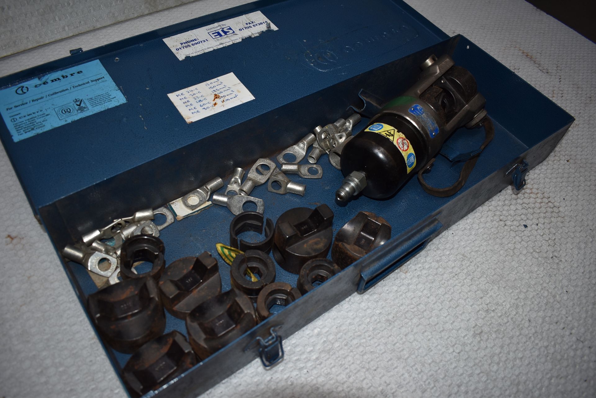 1 x Cembre Pneumatic Crimping Tool - Ref: C177 - Location: Altrincham WA14