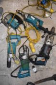 5 x Industrial 110v Power Tools Including Various Drills