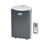 1 x Clarke AC13000 Cooling Only Air Conditioner With Dehumidifier 3 Speed Fan and Remote Control