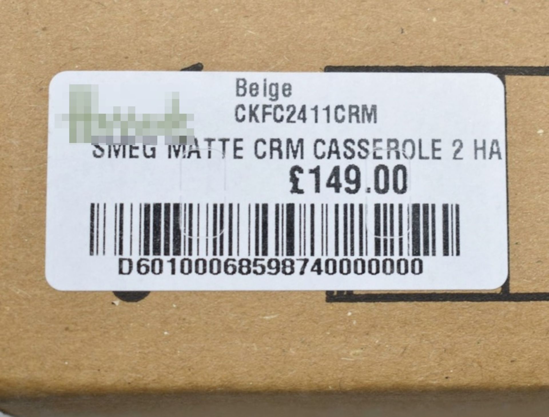 1 x SMEG 50s-Style Casserole Pan with Lid in Matte Cream (24cm) - Original Price £169.95 - Image 12 of 18