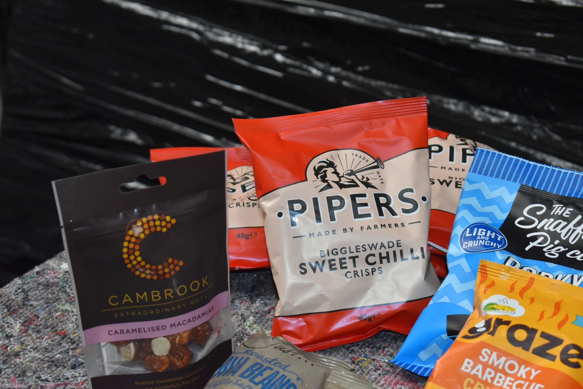 63 x Assorted Consumable Food Products Including Pipers Crisps, Graze Flavoured Peanuts, Mr. - Image 14 of 16