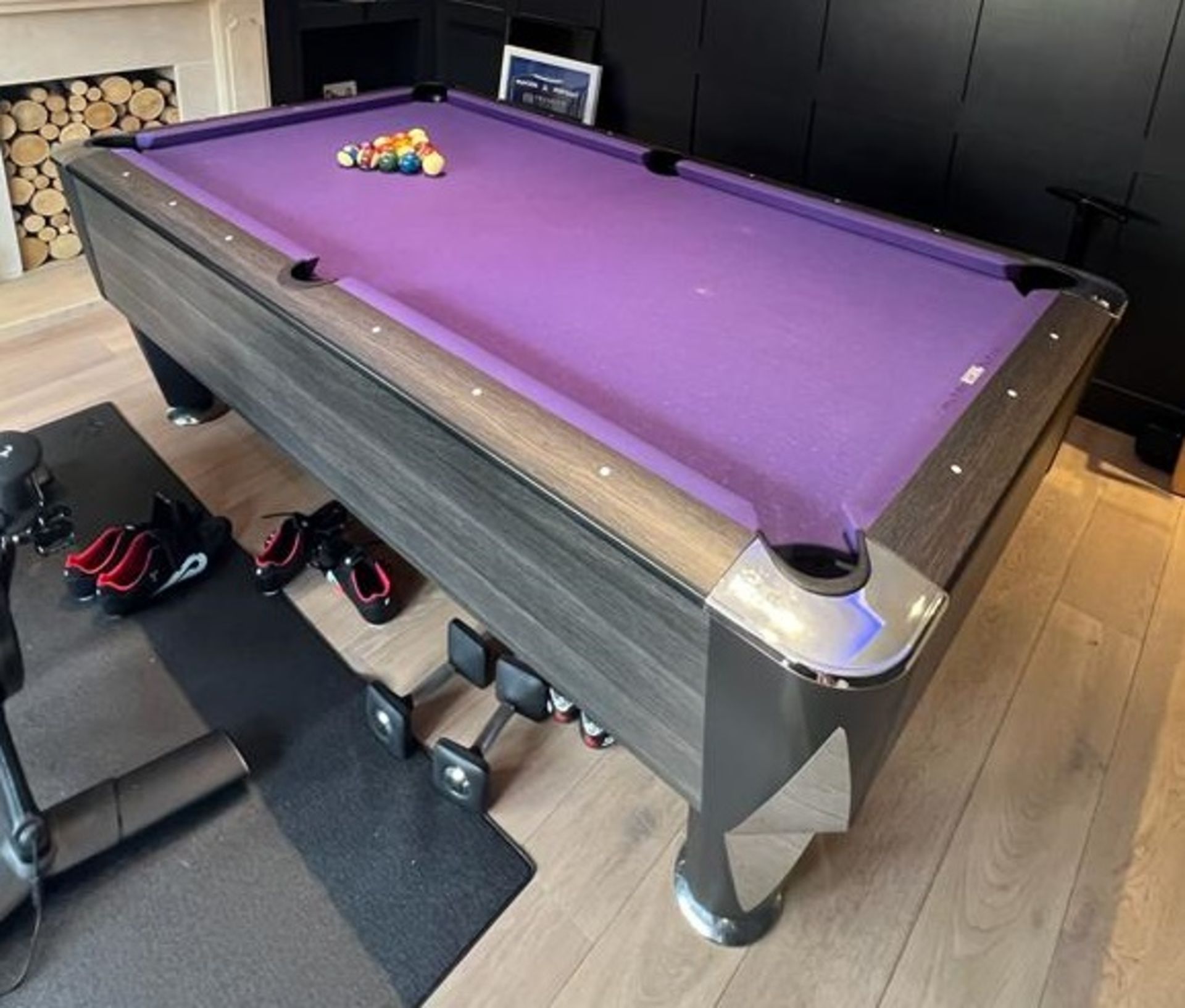 1 x SAM Billiards 7' x 4' Pool Table With Cues - CL011 - Location: Greater Manchester - Image 5 of 5