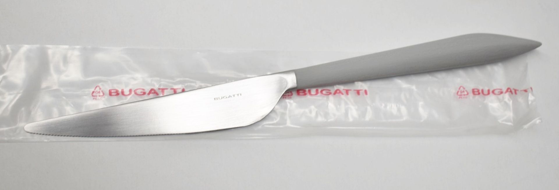 1 x BUGATTI 'Ares' Italian Designer Stainless Steel 24-Piece Cutlery Set - Original Price £299.00 - Image 4 of 10