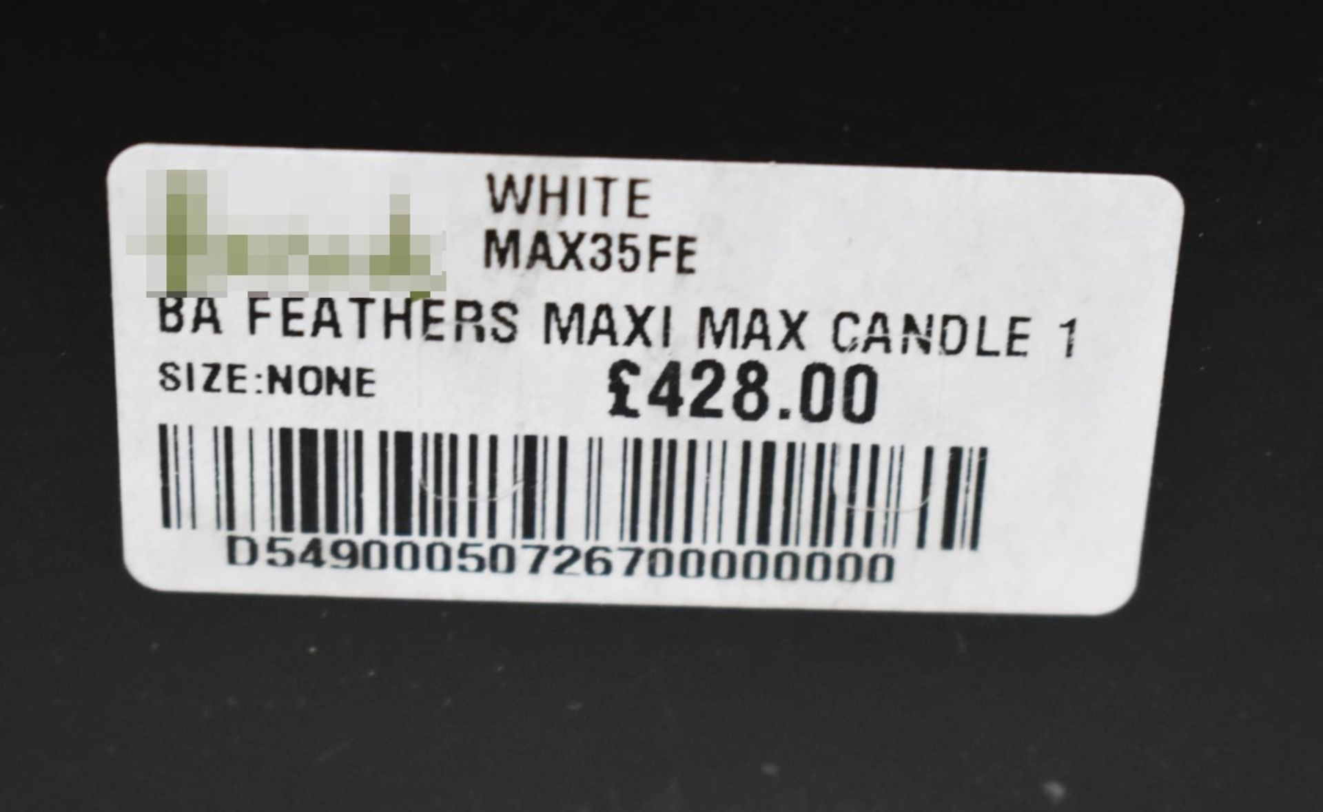 1 x BAOBAB COLLECTION 'Feathers Maxi' 7.5kg Luxury Candle - Boxed Stock - Original Price £428.00 - Image 7 of 10