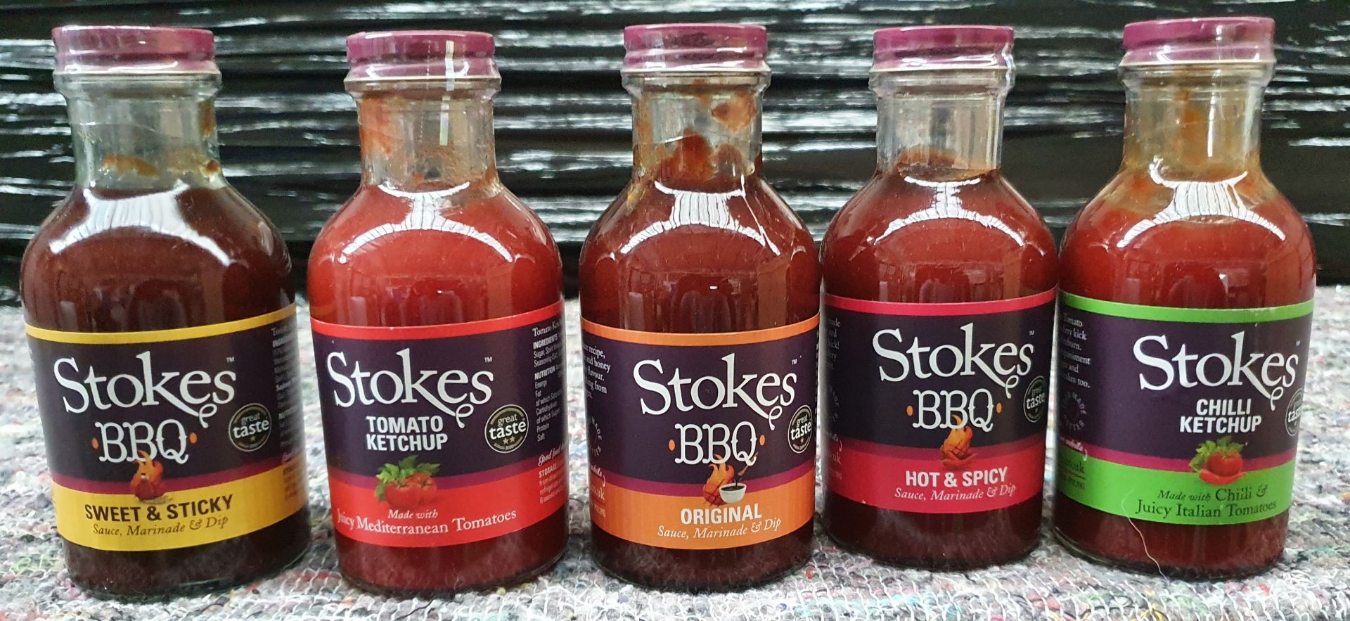 15 x Bottles of Stokes Sauces In Various Flavours - Ref: TCH427 - CL840 - Location: Altrincham WA14