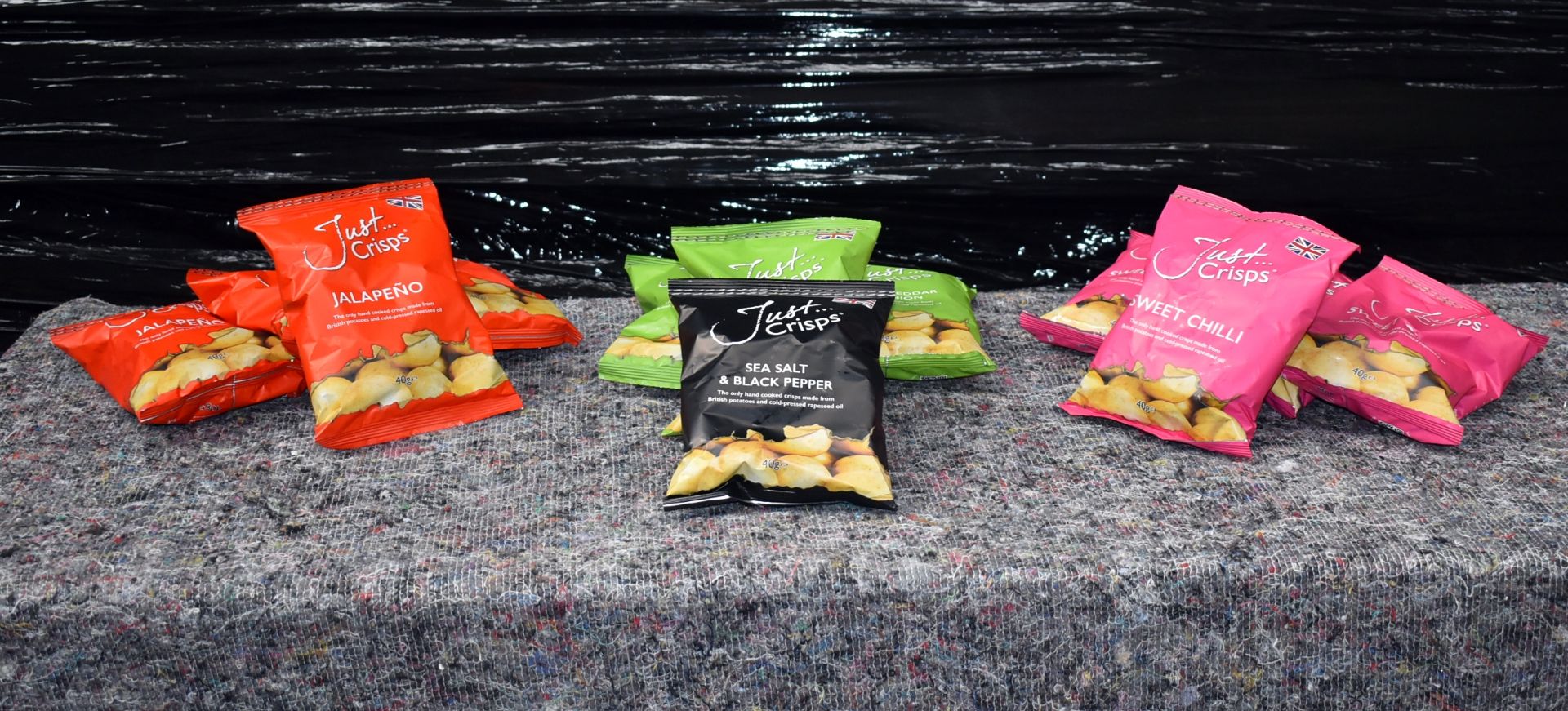 36 x Assorted Consumable Food Products Including Bags of JUST Flavoured Crisps- Ref: TCH405 -