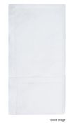 1 x THOMAS FERGUSON Pure Irish Linen Hemstitch Edge Napkin (56cm x 56cm) - Ref: 505817/HAS2224/WH2-