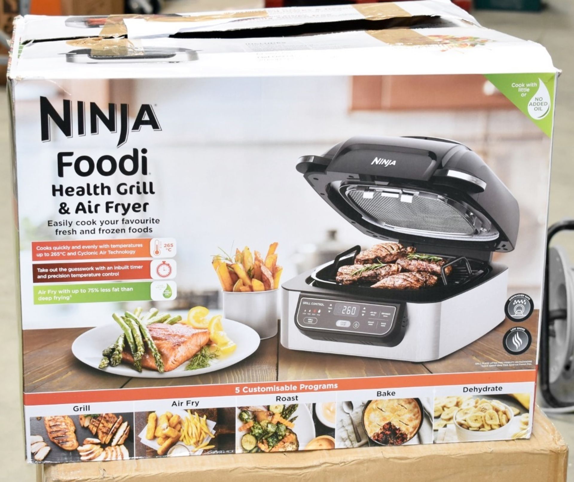 1 x NINJA FOODI Health Grill & Air Fryer - Original Price £219.99 - Unused Boxed Stock - Image 2 of 14