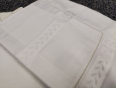Pair of PRATESI 'Federa' 100% Cotton Pillow Shams 30x40cm - Original Price £400.00 - Unused Packaged