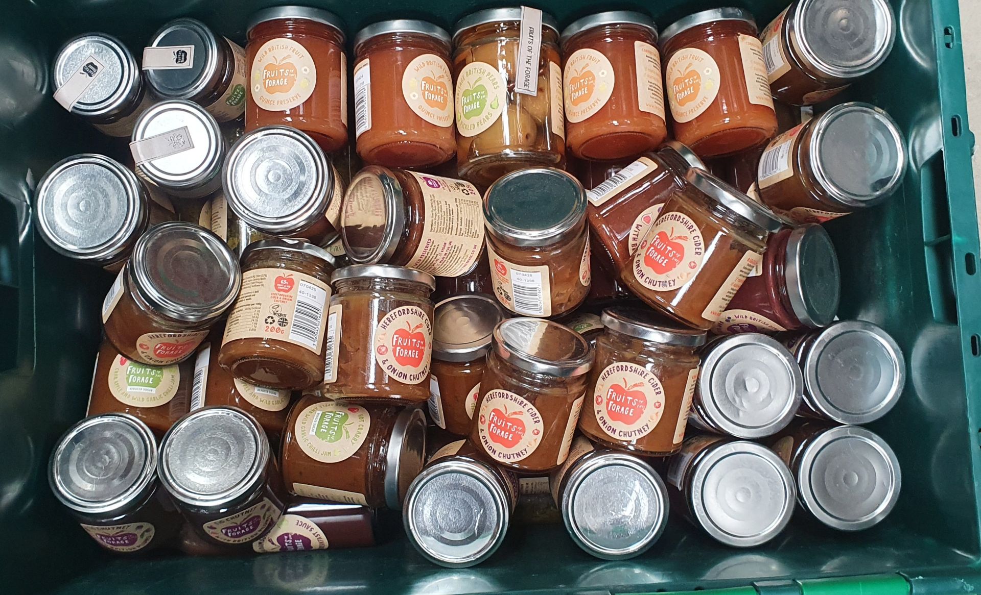 63 x Jars/Bottles of Fruits of Forage Sauces/Chutneys/Pickled Food - Ref: TCH450 - CL840 - Location: - Image 15 of 15