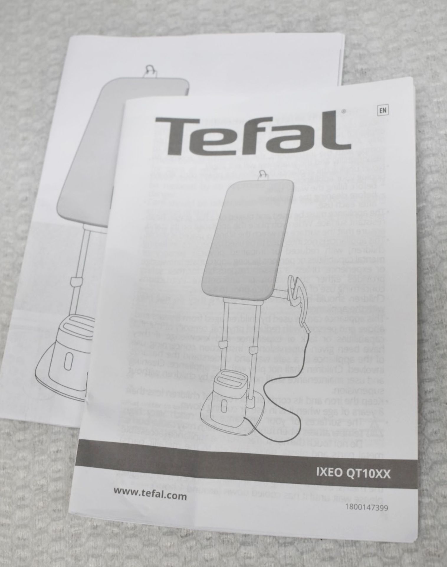 1 x TEFAL 'Ixeo' All-In-One Garment Steamer Solution - Original Price £289.99 - Unused Boxed Stock - Image 13 of 21