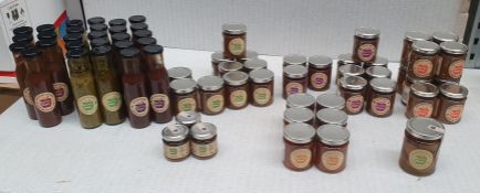 63 x Jars/Bottles of Fruits of Forage Sauces/Chutneys/Pickled Food - Ref: TCH450 - CL840 - Location: