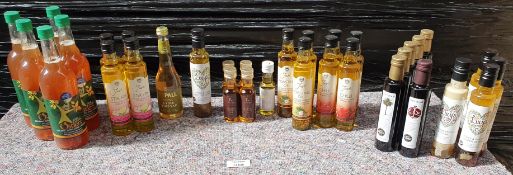 33 x Bottles of Vinegars, Oils & Dressings - Ref: TCH425 - CL840 - Location: Altrincham WA14