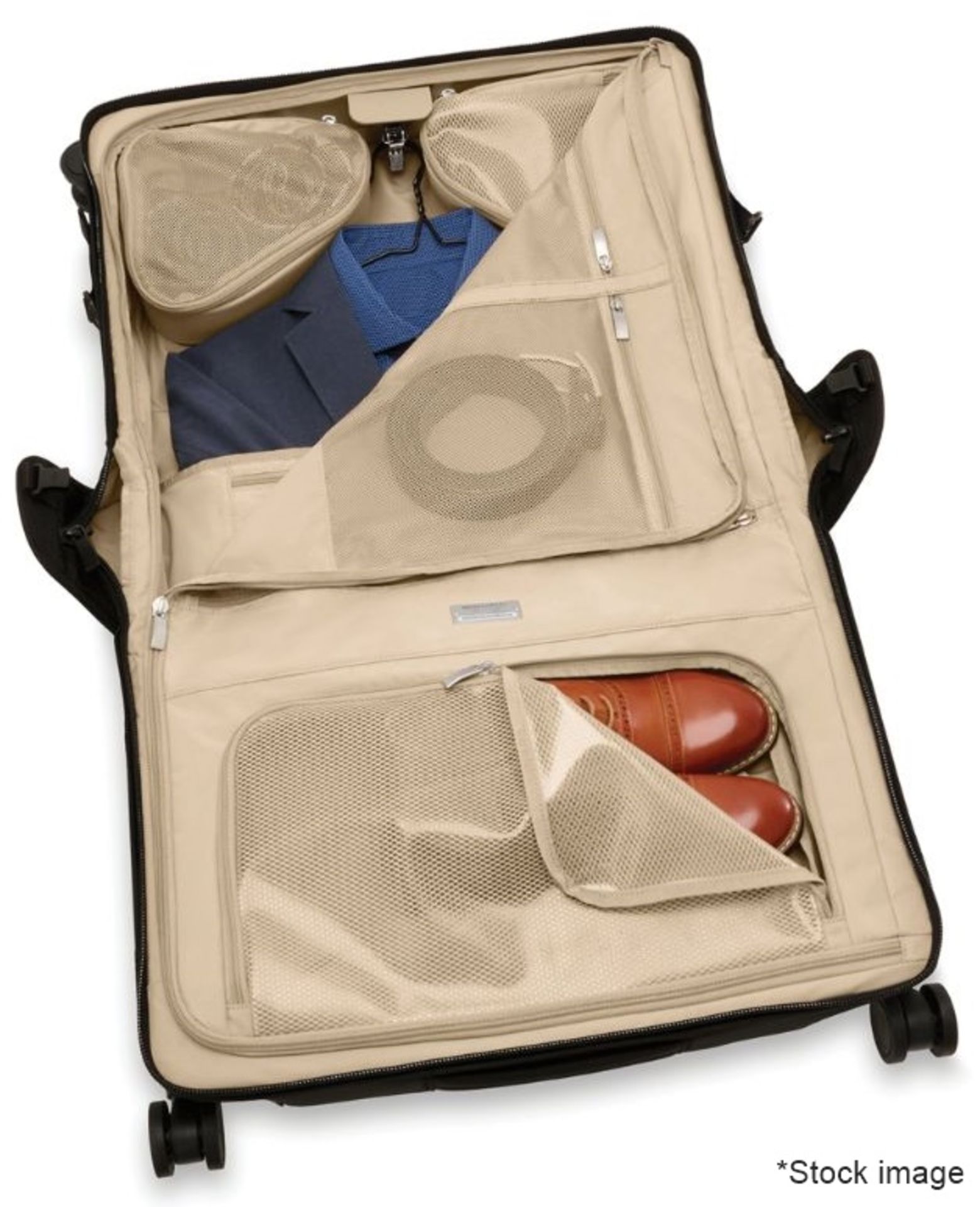 1 x BRIGGS & RILEY Wide Carry-On Baseline Garment Spinner Suitcase (40.5cm) - Original Price £629.00 - Image 2 of 24