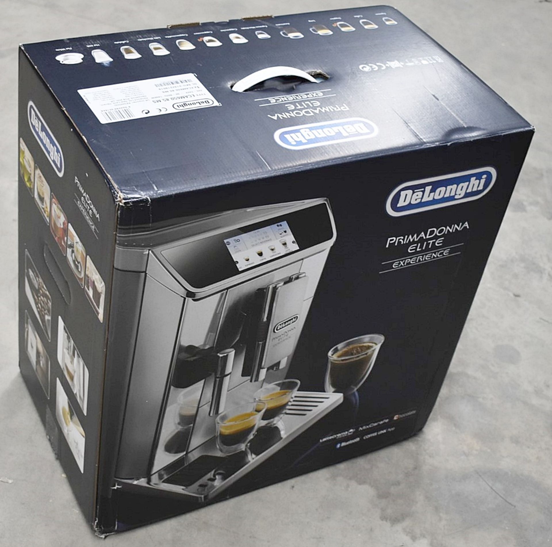 1 x DE'LONGHI PrimaDonna Elite Experience Coffee Maker - Original Price £1,999 - Unused Boxed - Image 22 of 24