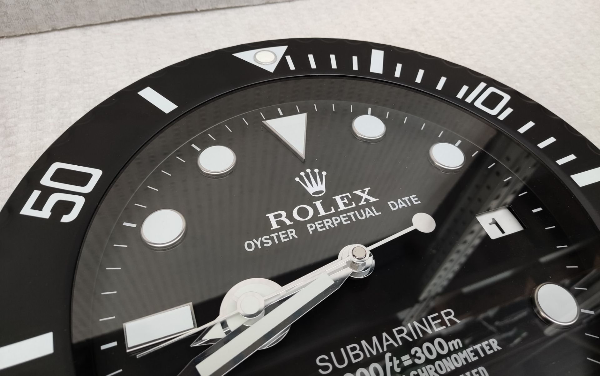 1 x Rolex Submariner Dealer Only Wall Clock - CL444 - Location: Altrincham WA14 Fully working and in - Image 7 of 13