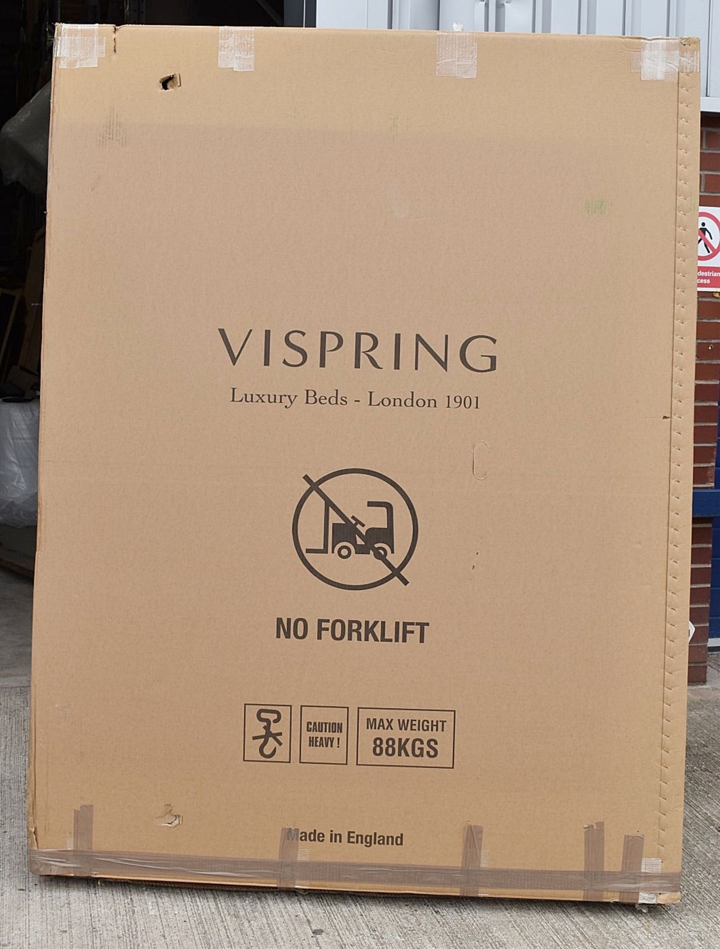 1 x VISPRING "Prestige" Kingsize Mattress With Deluxe 2-Drawer Divan Bed Base 150x200cm - RRP £4,200 - Image 8 of 17