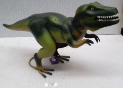 1 x Metal Tyrannosaurus Rex Dinosaur Ornament - Ref: TCH462 - CL840 - Location: Altrincham WA14