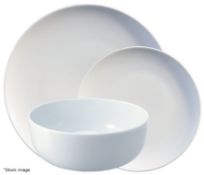 1 x LSA INTERNATIONAL 'Dine' Porcelain 12-Piece Tableware Set - Original Price £100.00 - Unused