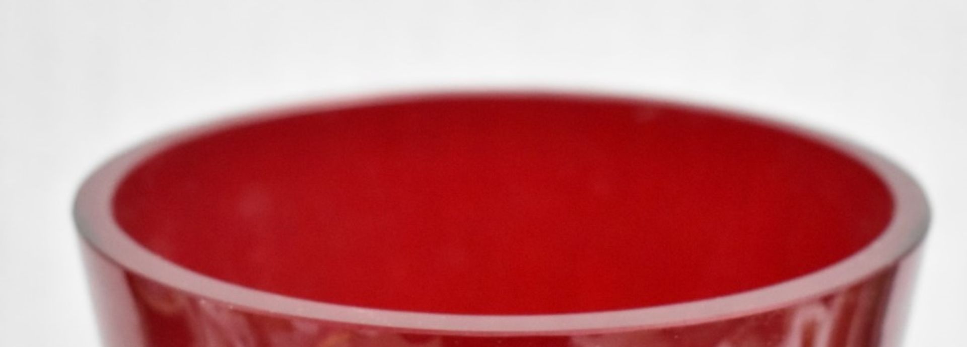 1 x Large Decorative Red Glass Vase - Dimensions H60 x Ø30cm - Ref: CNT788/WH2/C23 - CL845 - NO - Image 2 of 2