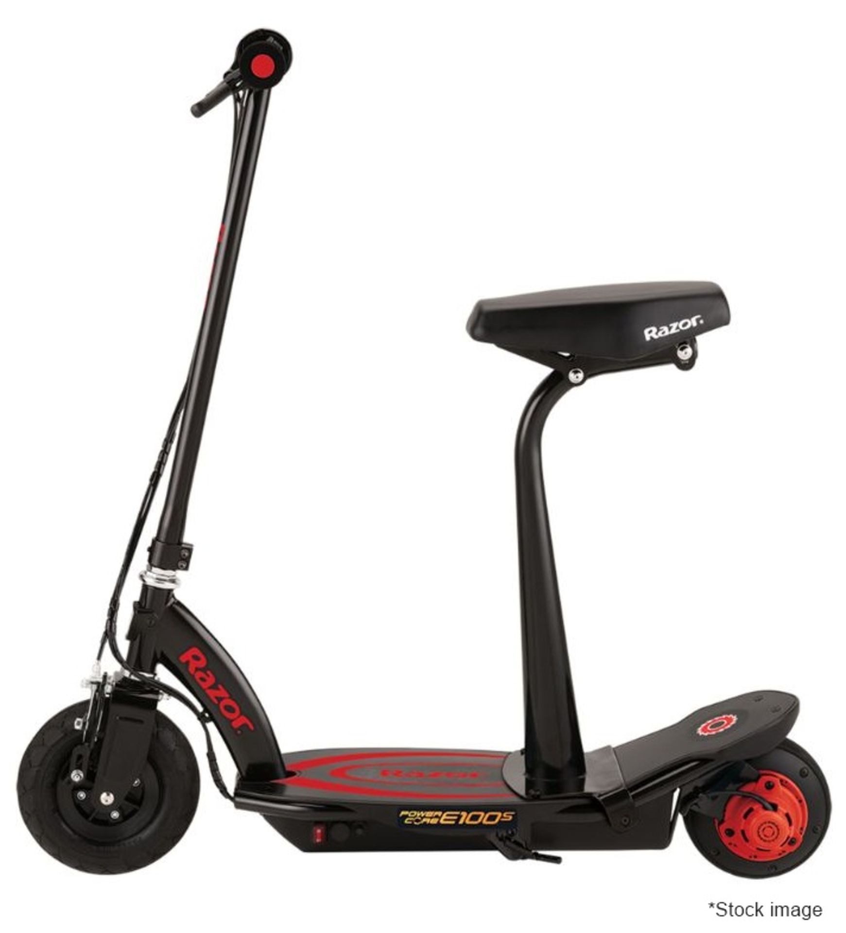 1 x RAZOR Childs Power Core E100s Electric Scooter - For Ages 8 + - Original Price £279.00 - - Image 2 of 9