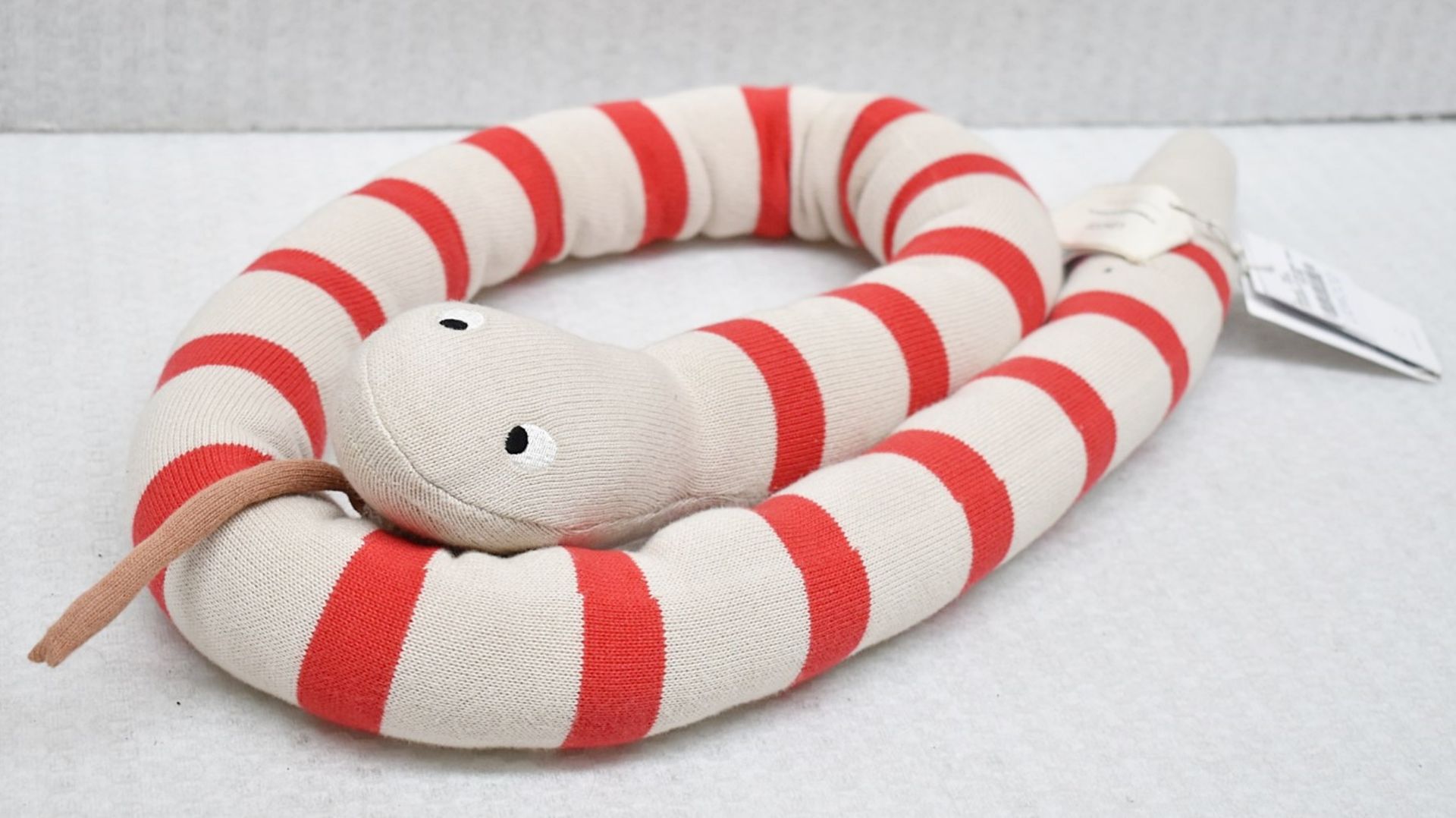 1 x Liewood 'Filippa the Snake' Premium Childs Soft Toy - 100% Organic Cotton, 1.5-Metres Long! -