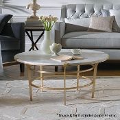 1 x PORADA 'Simpson' Designer Italian Coffee Table (Base Only) - 100cm Diameter / 45cm Hight - Boxed