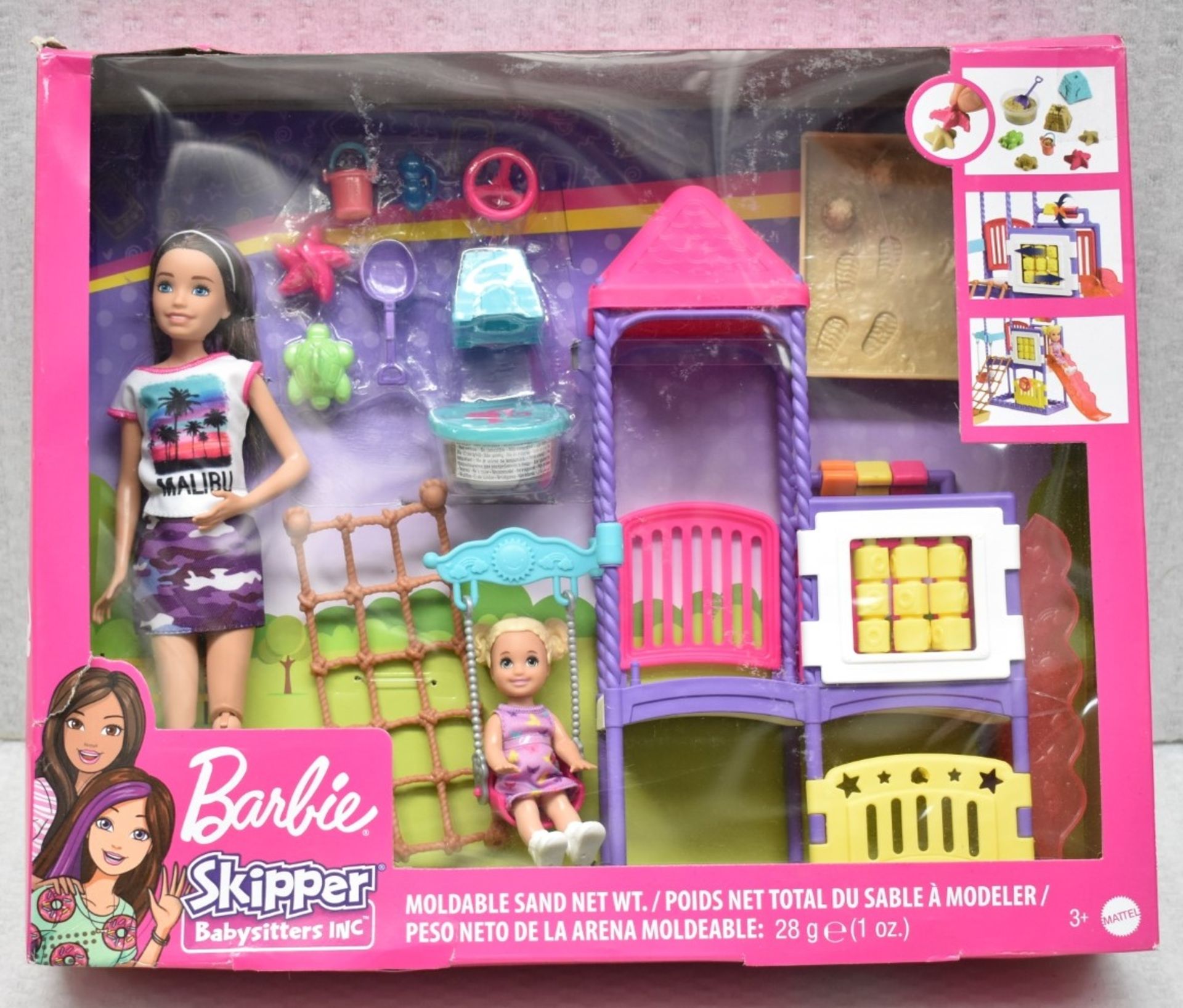 1 x BARBIE Skipper Babysitters Climb 'n' Explore Play Set - Unused Boxed Stock - Ref: HAS2305/WH2/