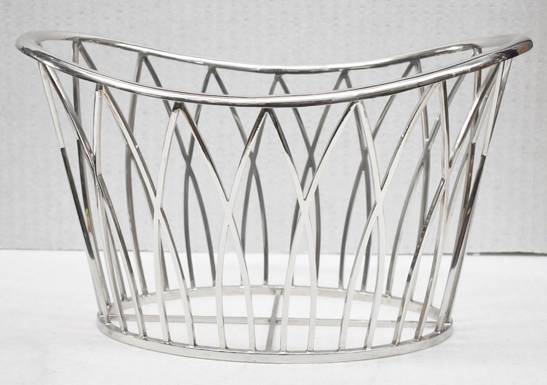 1 x Large Champagne Bath Cooler Ice Bucket With A Gothic-style Outer Cage - Ref: CNT757/WH2/C24 - - Image 2 of 2