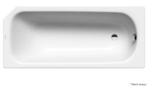 1 x KALDEWEI 'Saniform V2' Steel Enamel Bath In Alpine White (Mod.362-1) - RRP £564.00