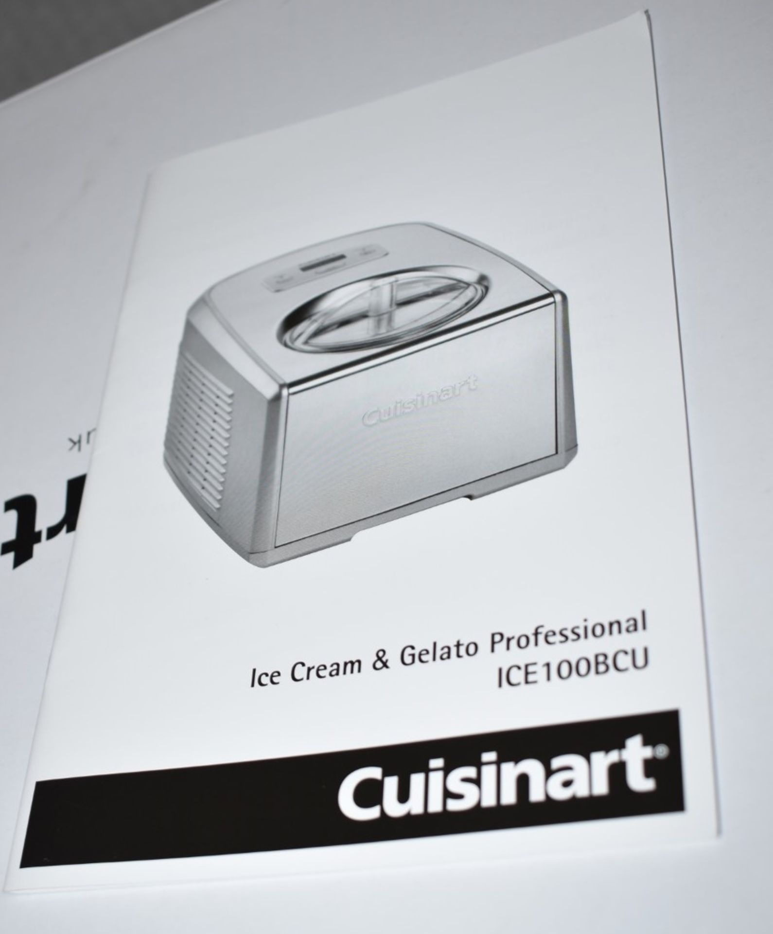 1 x CUISINART Ice Cream & Gelato Professional - Original Price £300.00 - Unused Boxed Stock - Ref: - Image 11 of 11