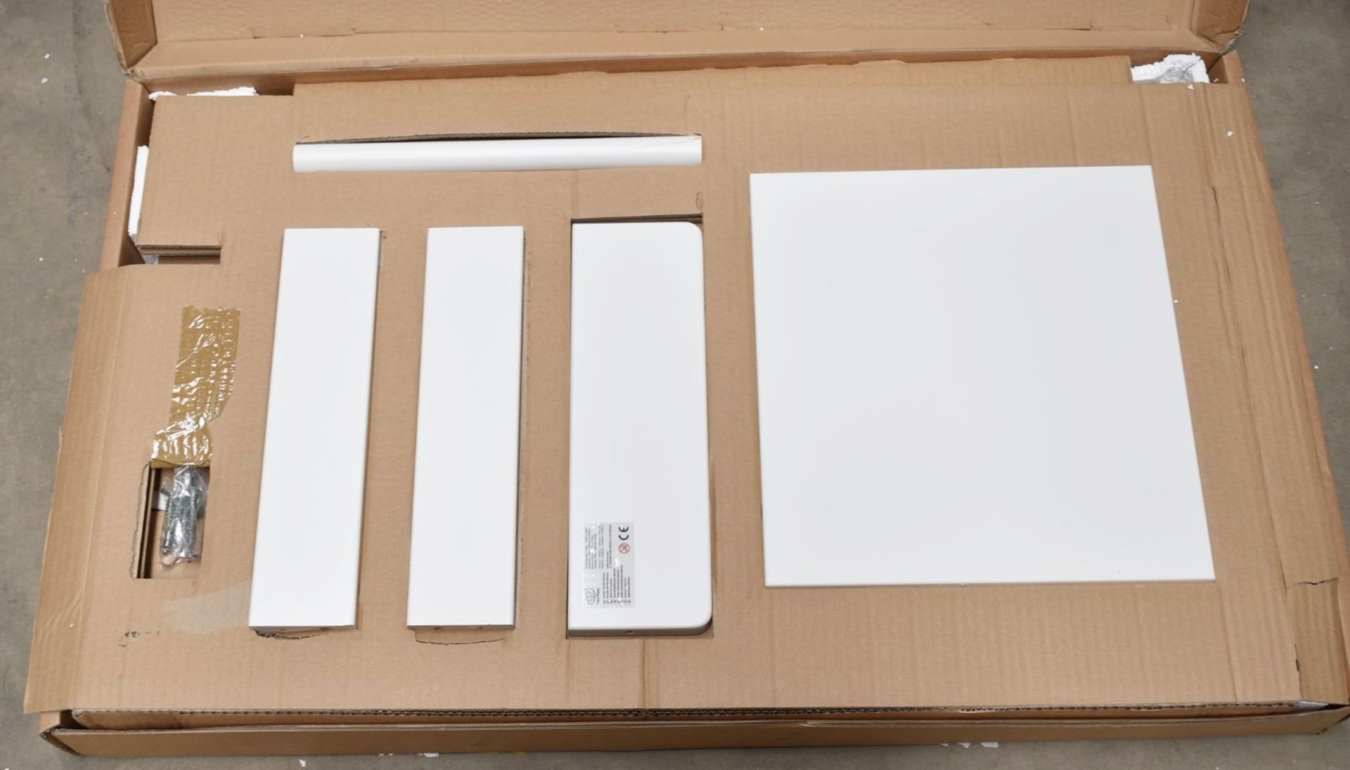 1 x MEOWBABY Wooden Kitchen Helper Premium In White - Original Price £149.00 - Unused Boxed - Image 5 of 5
