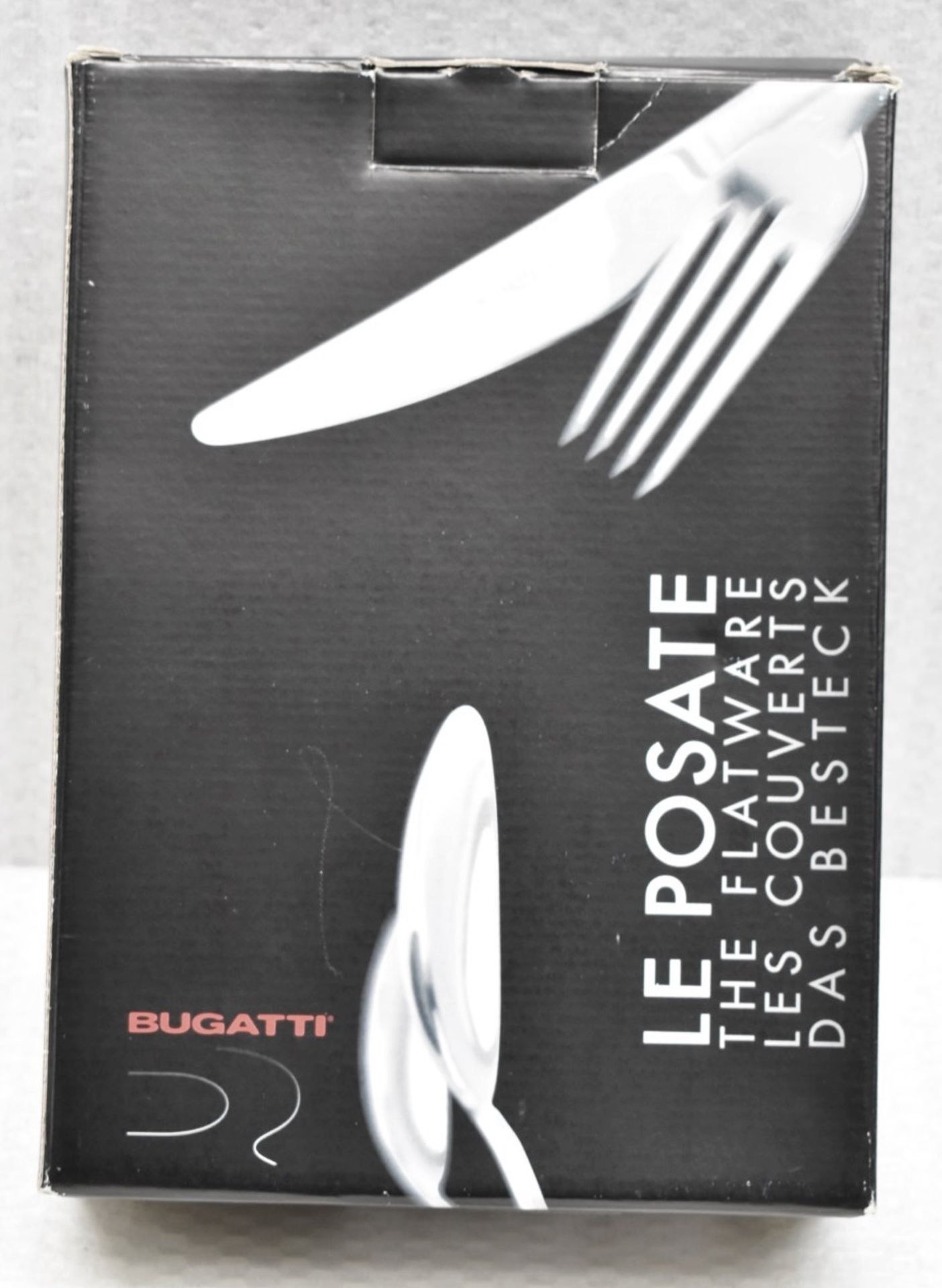 1 x BUGATTI 'Ares' Stainless Steel 24-Piece Cutlery Set - RRP £299.99 - Boxed Stock - Image 6 of 10