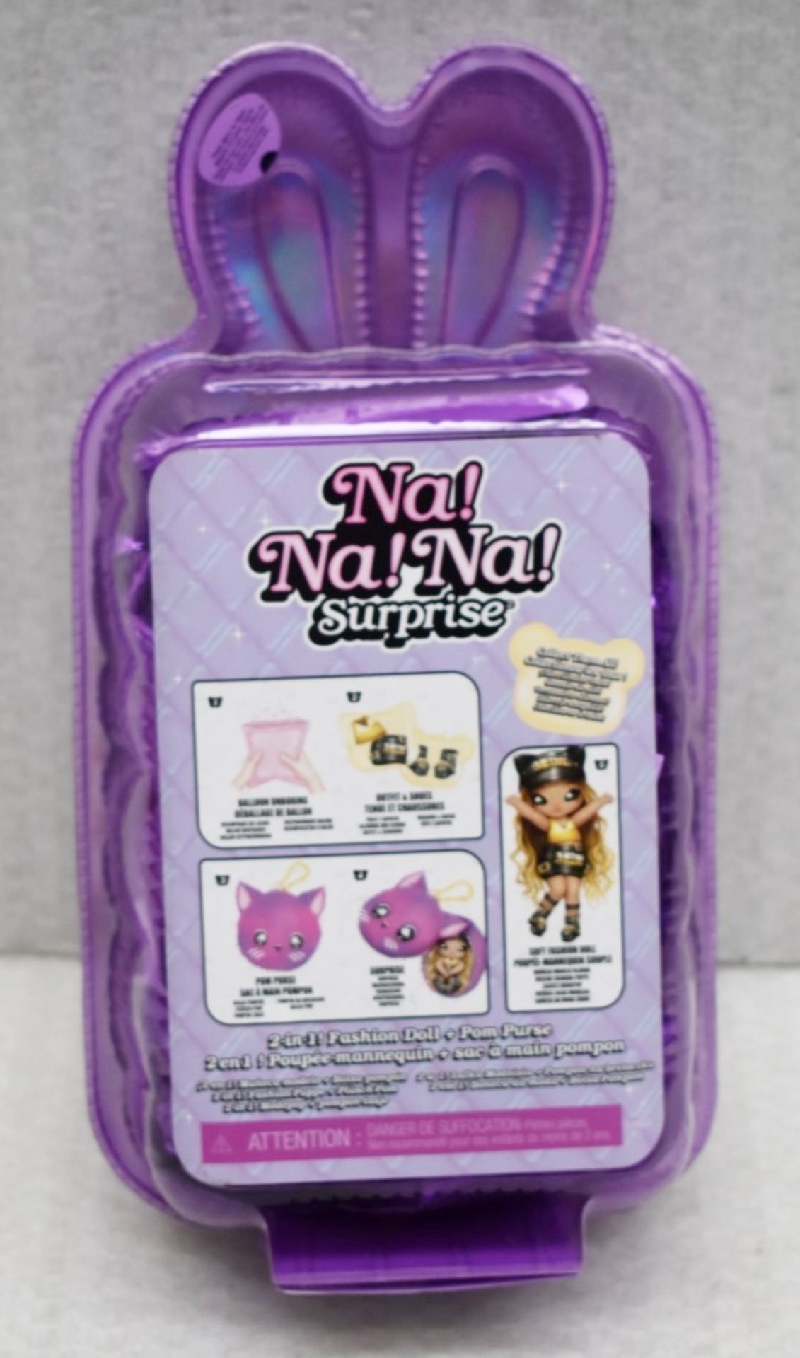 4 x Assorted Na!Na!Na! Surprise 2-in-1 Fashion Doll and Plush Purses - Total RRP £99.80 - Age 5+ - - Image 2 of 2