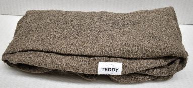 1 x TEDDY LONDON Large Bouclé Dog Bed Cover In Dark Brown - One Size - Original Price £89.00 -