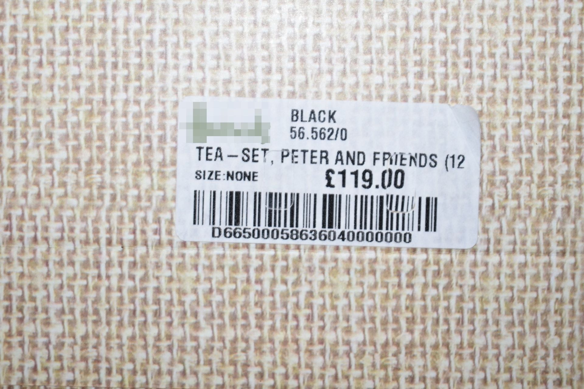 1 x Beatrix Potter Hand-gilded Porcelain Children's Tea Set In Case - Original Price £119.00 - - Bild 5 aus 6