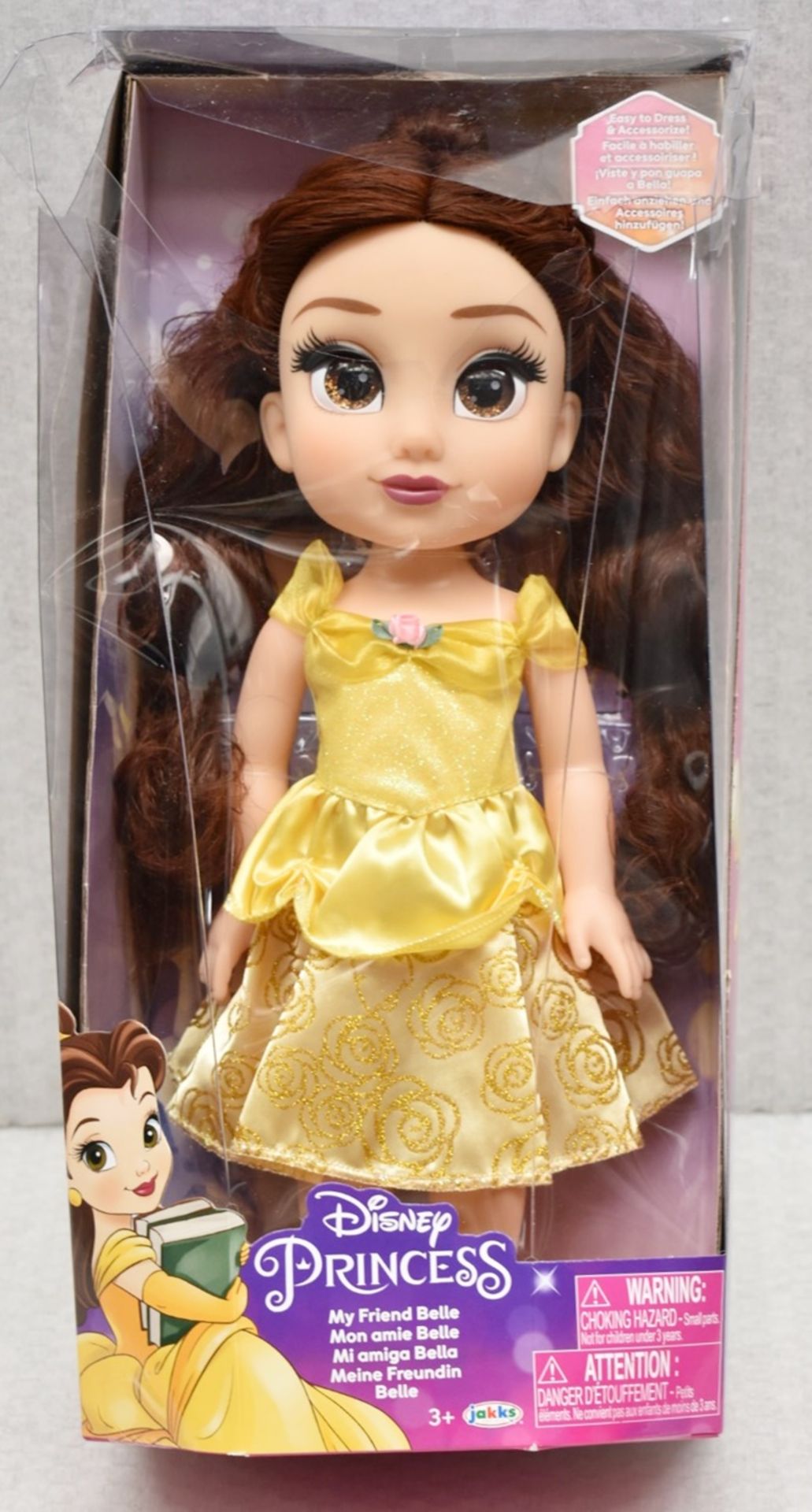 1 x DISNEY My Friend Belle Doll - Unused Boxed Stock - Ref: HAS2324/WH2/C11/02-23-1 - CL987 -