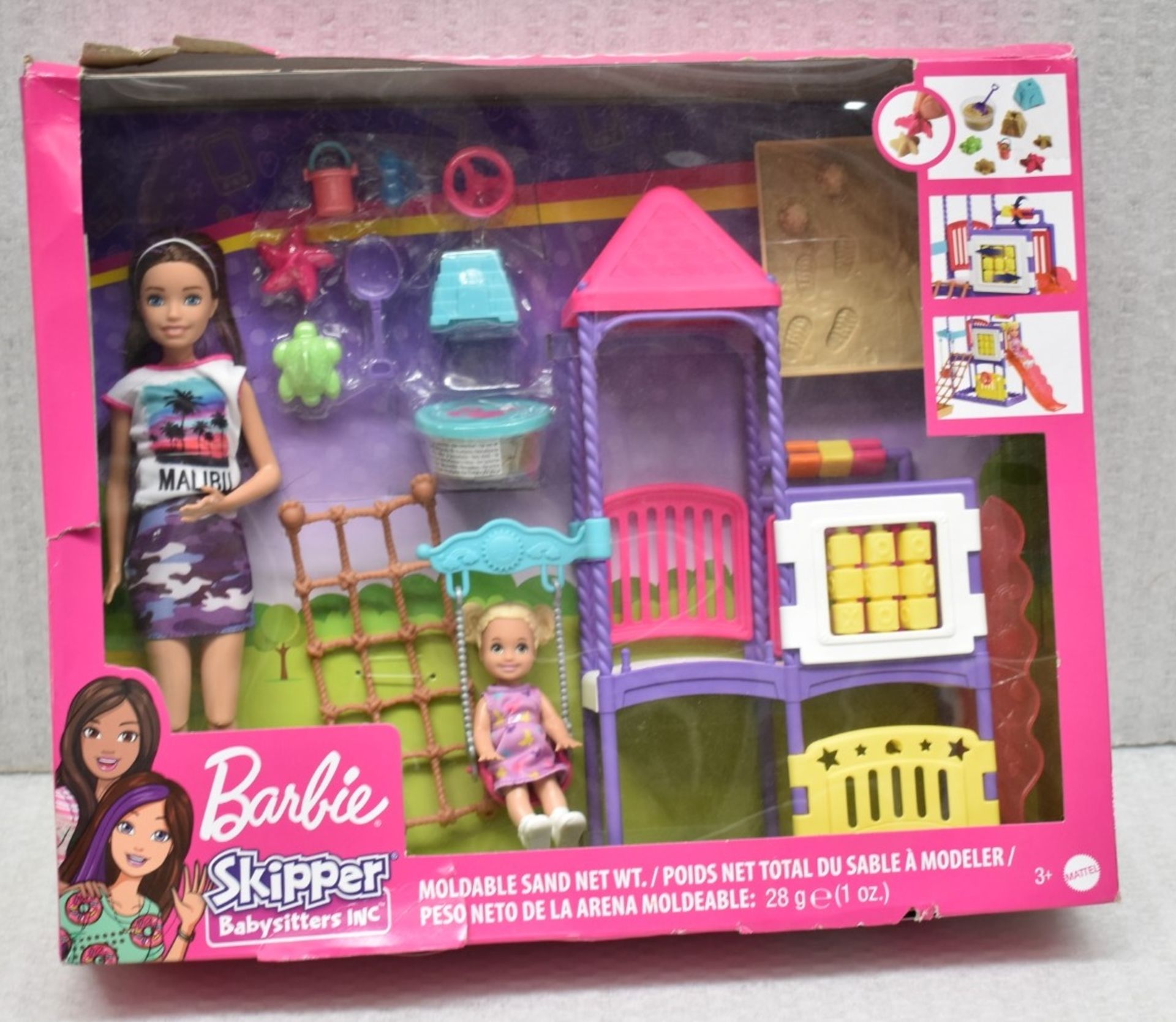 1 x BARBIE Skipper Babysitters Climb 'n' Explore Play Set - Unused Boxed Stock - Ref: HAS2304/WH2/