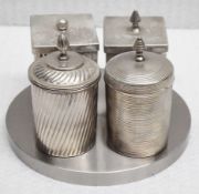 4 x Ornate Candle Cadies With Tray - Ref: CNT738/WH2/C23 - CL845 - NO VAT ON THE HAMMER -