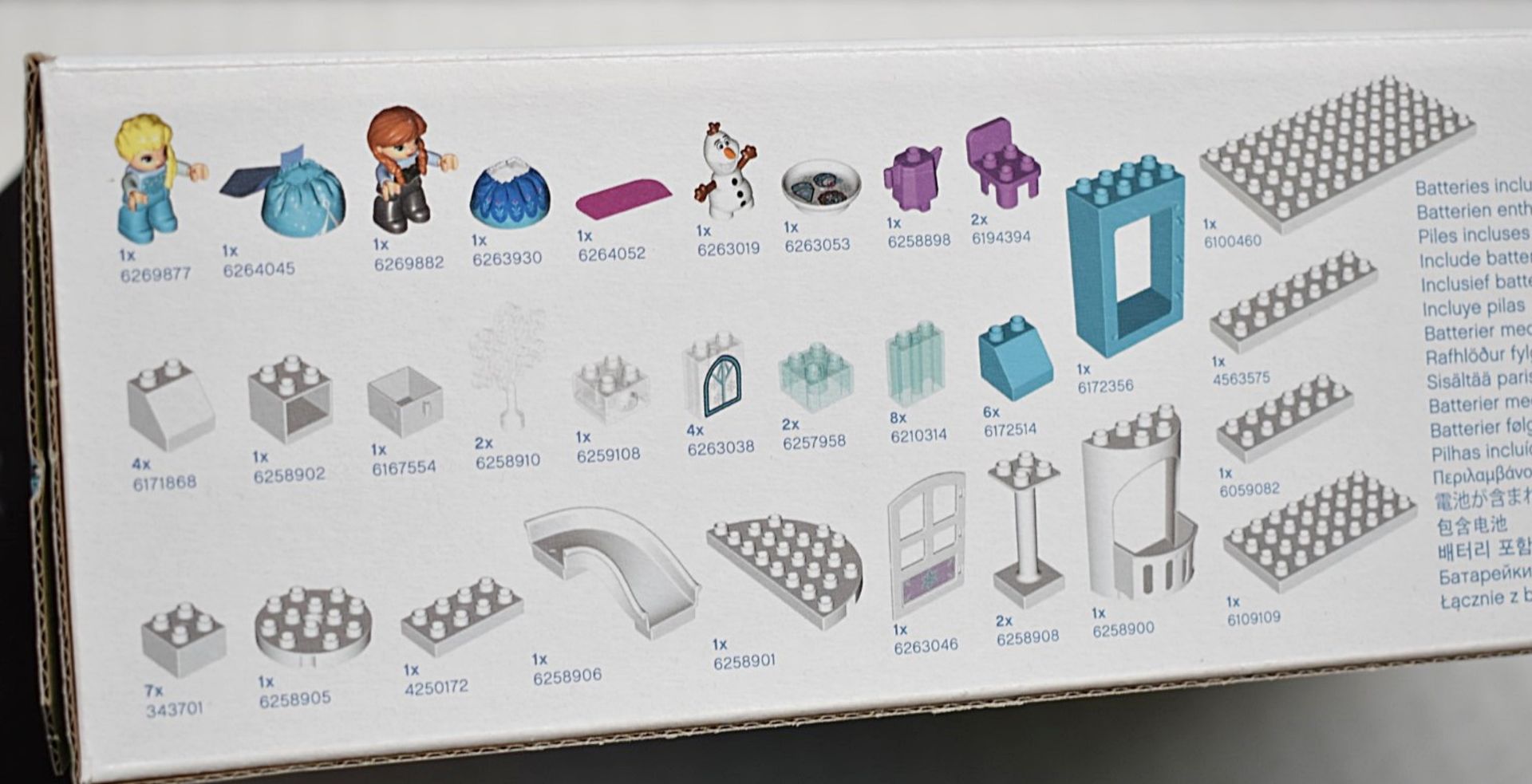 1 x LEGO DUPLO Disney Frozen Ice Castle Set 10899 - Includes 3 Minifigures and Castle Toy Button- - Image 4 of 4
