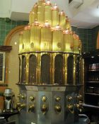 1 x OGGETTI Bespoke Ornate Coffee Dispenser Elements In Copper And Brass