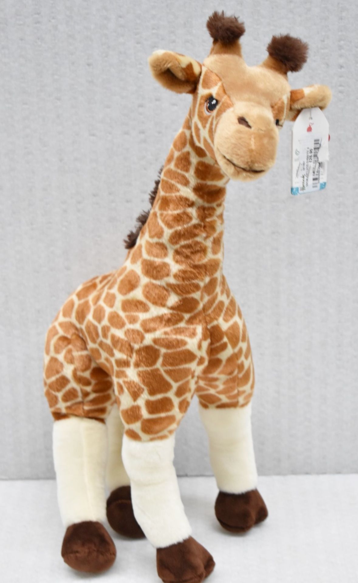 2 x KEEL Branded Plush Toys, Dinosaur and Giraffe - RRP £46.90 - See Condition - Ref: HAS2318+2329/