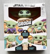 1 x STAR WARS Galactic Snackin’ Grogu 23.5-cm-Tall Animatronic Toy - Original Price £89.95 -