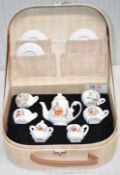 1 x Beatrix Potter Hand-gilded Porcelain Children's Tea Set In Case - Original Price £119.00 -