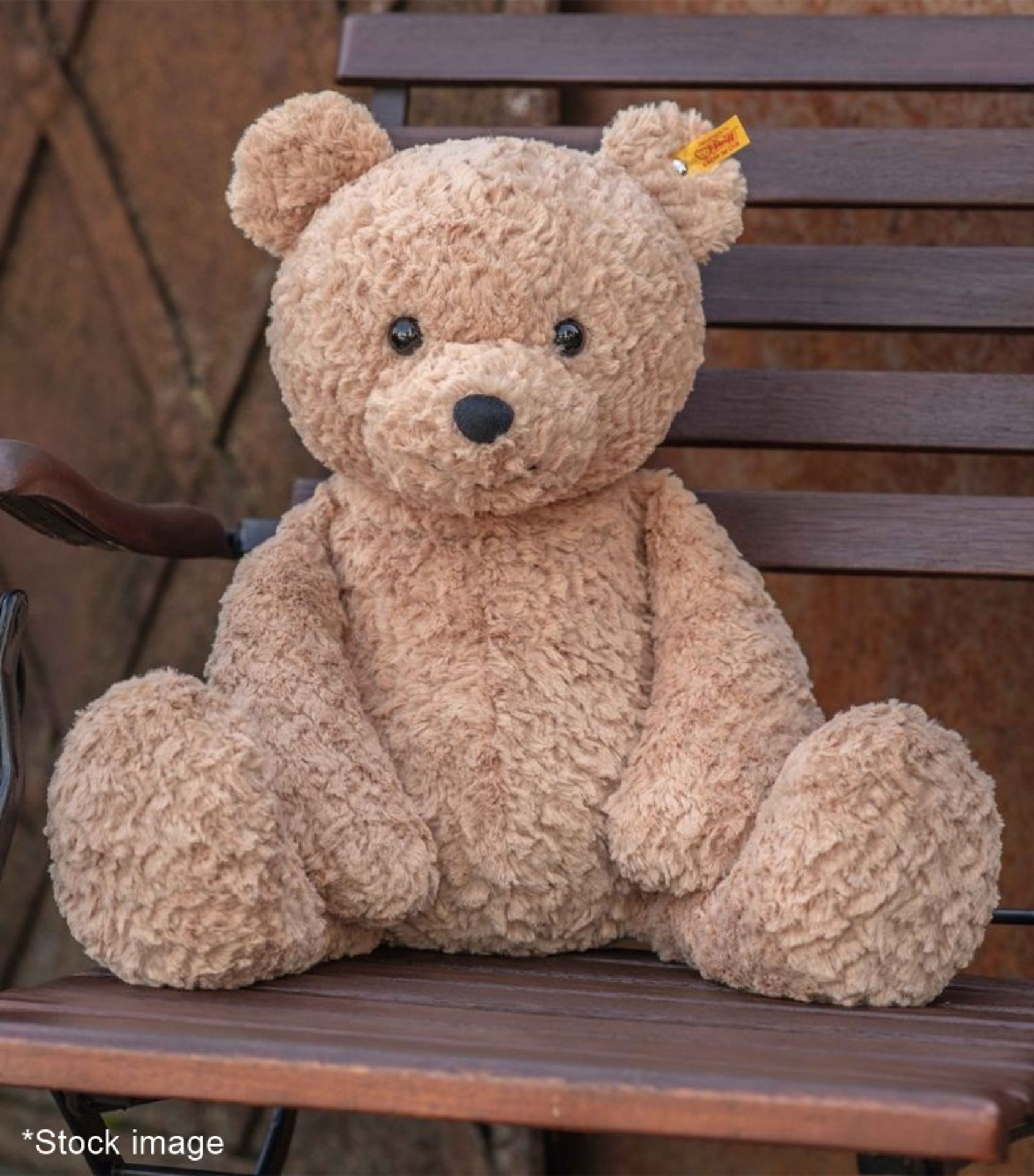 1 x STEIFF 'Jimmy' Teddy Bear (55cm) - Original Price £79.95 - Unused Stock With Tags - Ref: